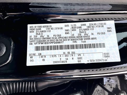 Used 2023 Ford F150 XLT w/ Equipment Group 302A High image 33