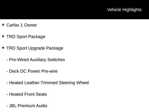 Used 2024 Toyota Tacoma TRD Sport w/ TRD Sport Upgrade Package image 12