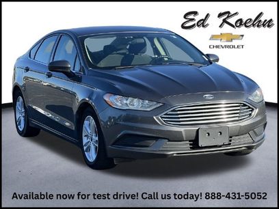 Used 2018 Ford Fusion SE