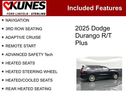 Used 2025 Dodge Durango R/T AWD/4WD image 2