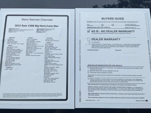 Used 2022 RAM 1500 Big Horn RWD image 25