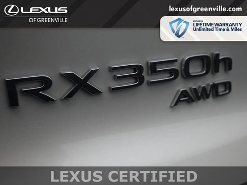 Certified 2025 Lexus RX 350h w/ Accessory Package image 11