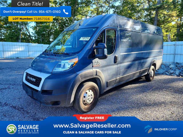 Used 2020 RAM ProMaster 3500 FWD image 1