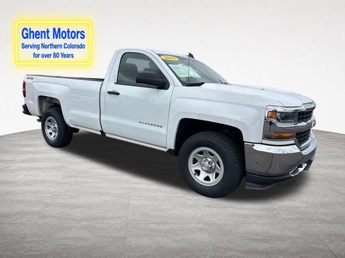 Used 2018 Chevrolet Silverado 1500 W/T w/ Trailering Package AWD/4WD image 7