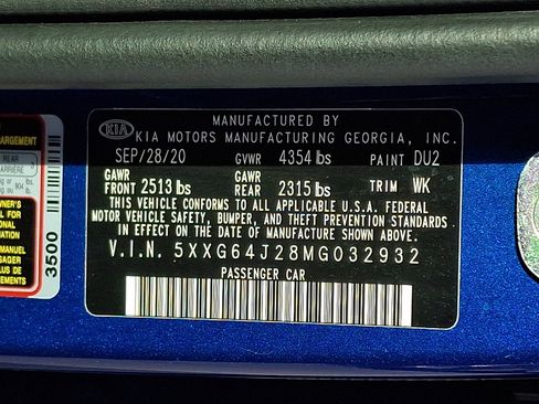 Used 2021 Kia K5 GT-Line w/ GT-Line FWD Premium Package image 28