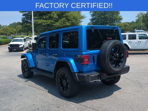 Certified 2021 Jeep Wrangler Unlimited Sahara w/ Cold Weather Group AWD/4WD image 3