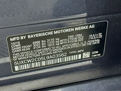 Used 2020 BMW X7 xDrive40i w/ Premium Package image 34