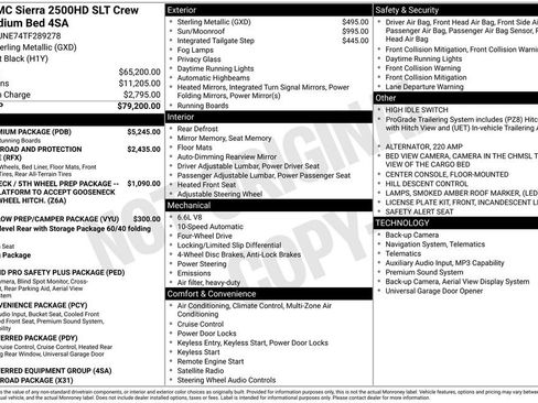 New 2026 GMC Sierra 2500 SLT w/ SLT Premium Package AWD/4WD image 5