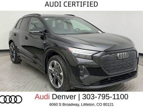 Certified 2025 Audi Q4 e-tron Prestige w/ Black Optic Package AWD/4WD image 8