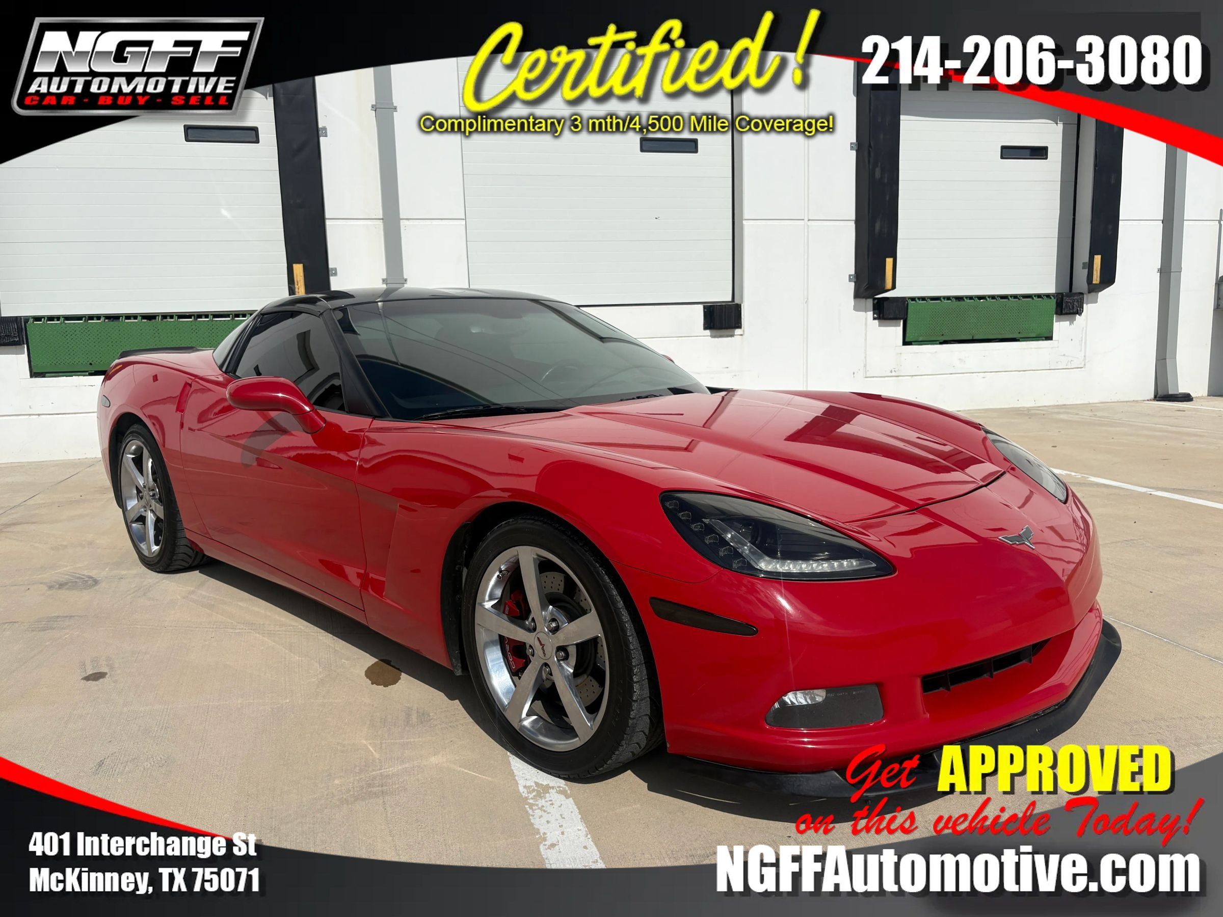 Used 2009 Chevrolet Corvette Coupe w/ Preferred Equipment Group RWD image 1