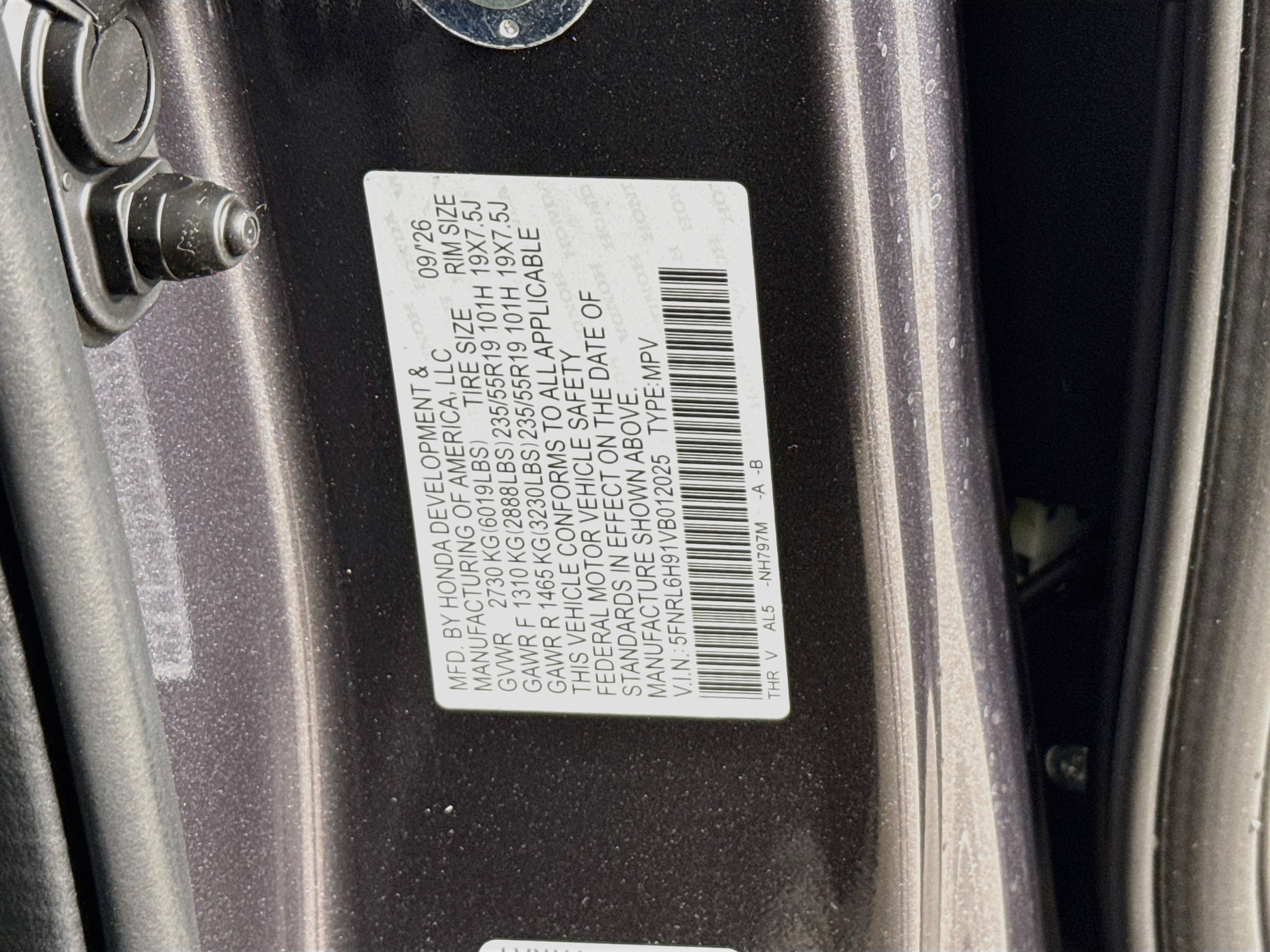 New 2027 Honda Odyssey Elite image 42