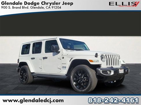 Used 2021 Jeep Wrangler Unlimited Sahara w/ Cold Weather Group image 1