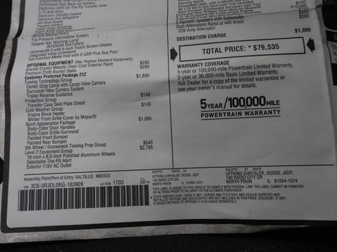 Used 2024 RAM 3500 Big Horn w/ Level 2 Equipment Group image 70