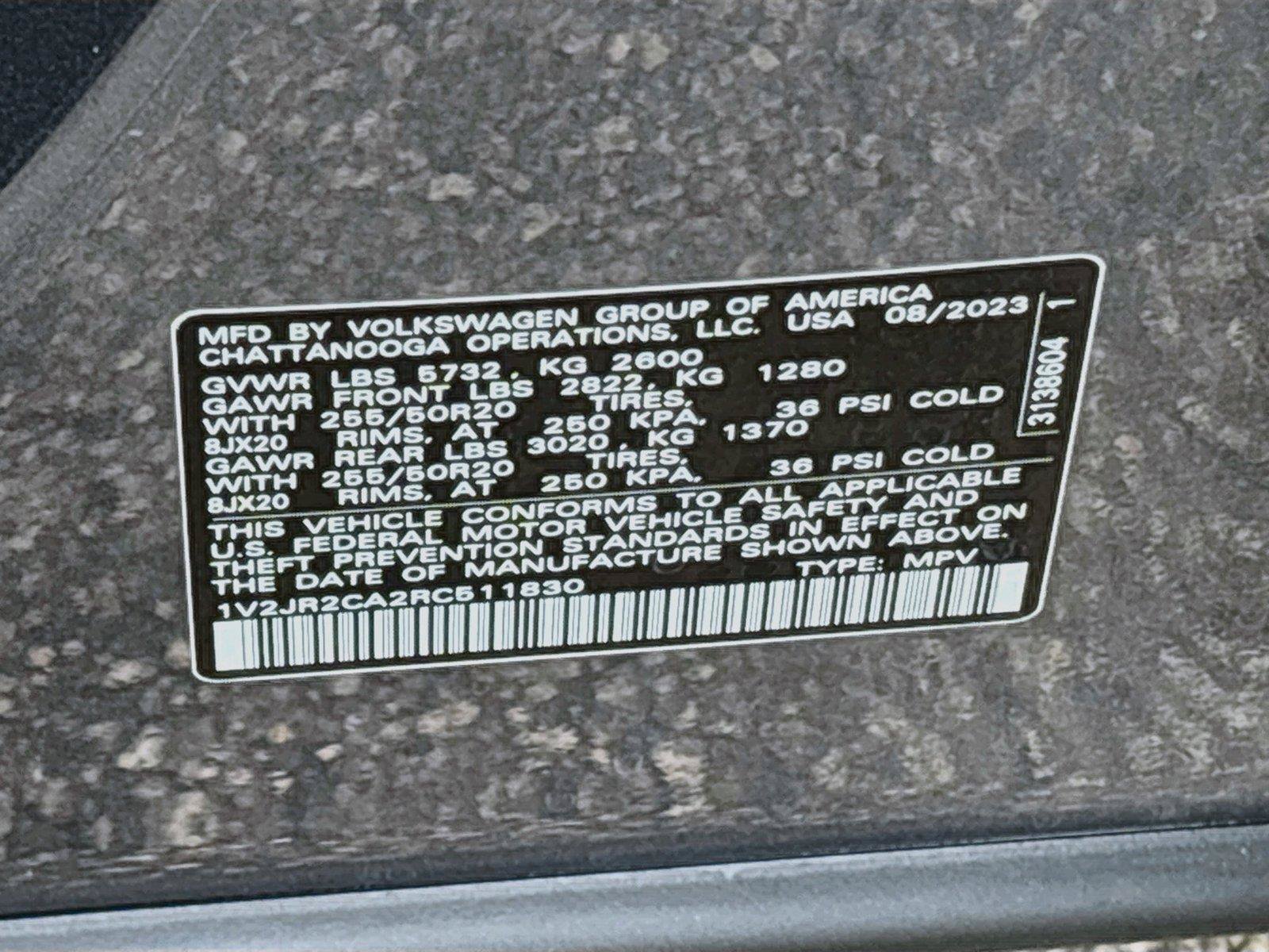 Used 2024 Volkswagen Atlas SE FWD image 32