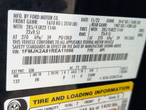 Used 2024 Ford Expedition Max Limited image 20