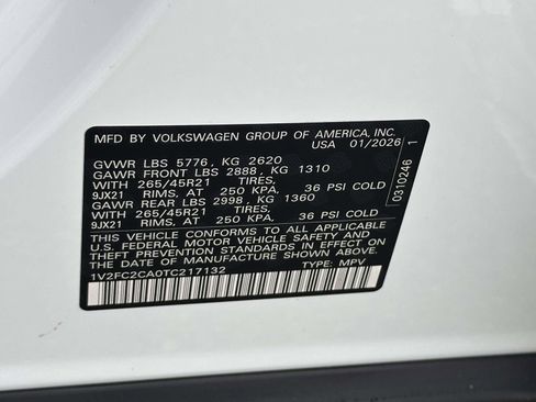 New 2026 Volkswagen Atlas Cross Sport SEL Premium R-Line image 16