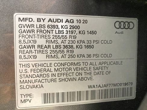 Used 2021 Audi Q7 2.0T Premium AWD/4WD image 27