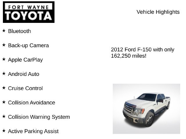 Used 2012 Ford F150 XLT w/ XLT Convenience Pkg AWD/4WD image 8