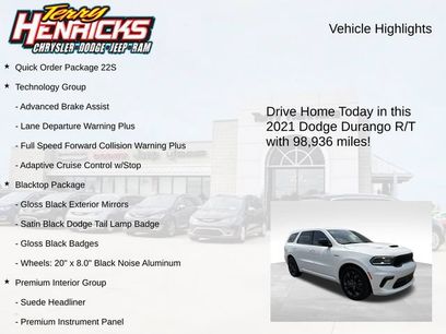 Used 2021 Dodge Durango R/T w/ Technology Group