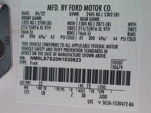 Used 2022 Ford Transit Connect XL FWD image 44