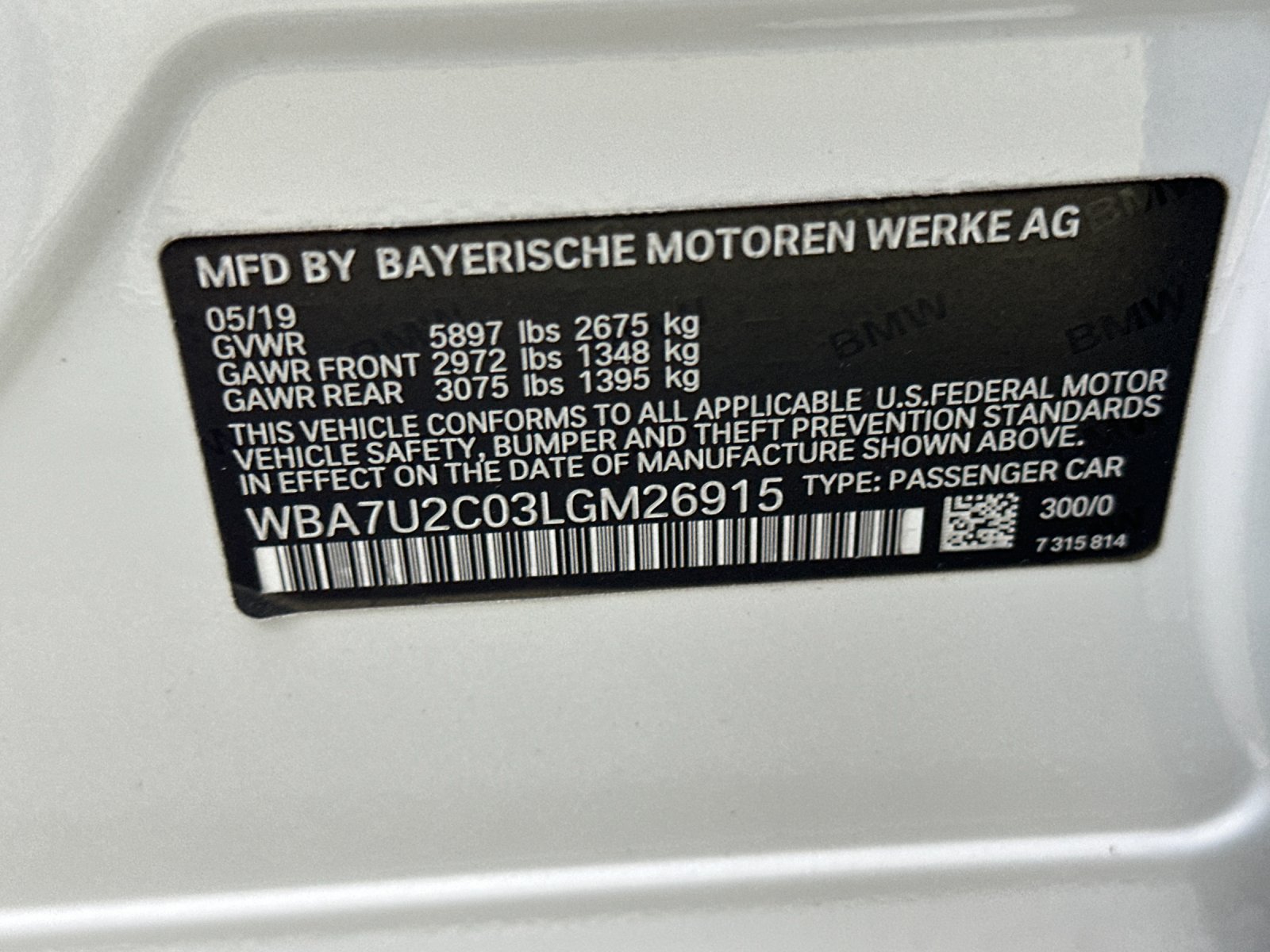 Used 2020 BMW 750i xDrive w/ M Sport Package AWD/4WD image 27