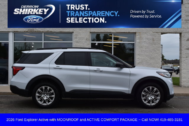 Used 2026 Ford Explorer Active w/ Active Comfort Package AWD/4WD image 3
