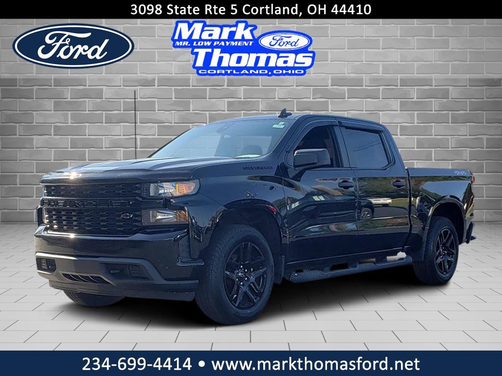 Used 2021 Chevrolet Silverado 1500 Custom w/ Rally Edition AWD/4WD image 1
