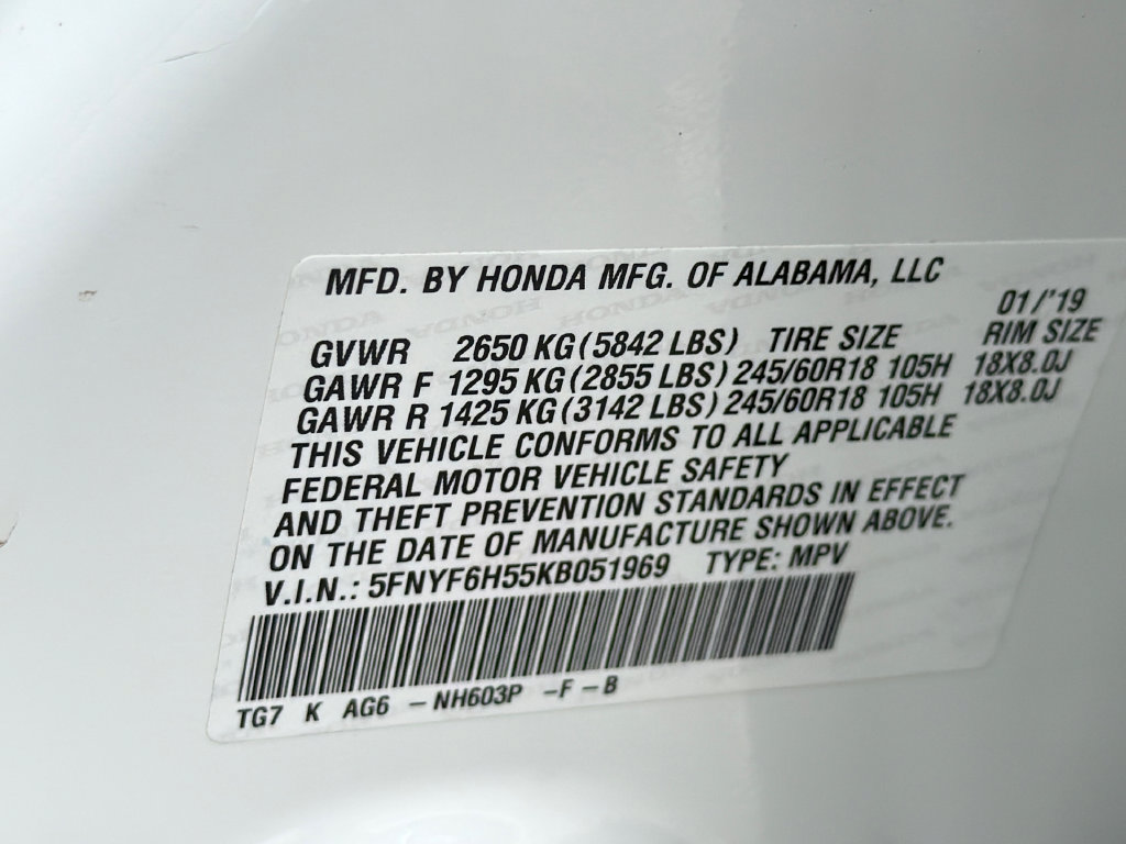 Used 2019 Honda Pilot EX-L image 17