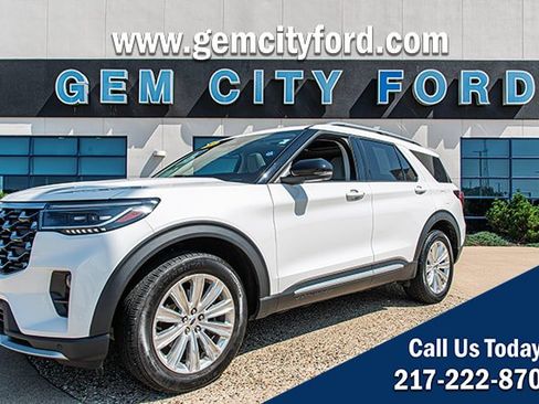 Used 2025 Ford Explorer Platinum w/ LUX Leather Package AWD/4WD image 1
