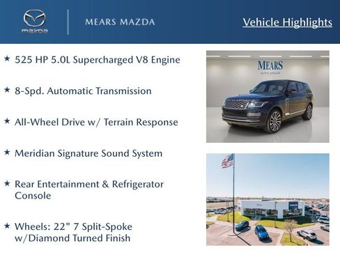 Used 2019 Land Rover Range Rover Autobiography image 2