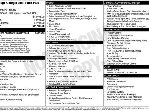 New 2026 Dodge Charger Scat Pack AWD/4WD image 6
