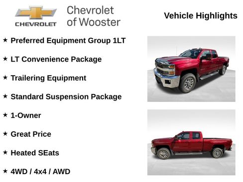 Used 2018 Chevrolet Silverado 2500 LT w/ LT Convenience Package AWD/4WD image 2