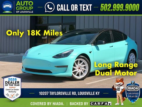 Used 2022 Tesla Model 3 Long Range AWD/4WD image 1