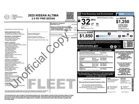 Used 2025 Nissan Altima 2.5 SV image 34