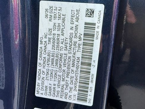 Certified 2026 Honda CR-V EX-L image 30