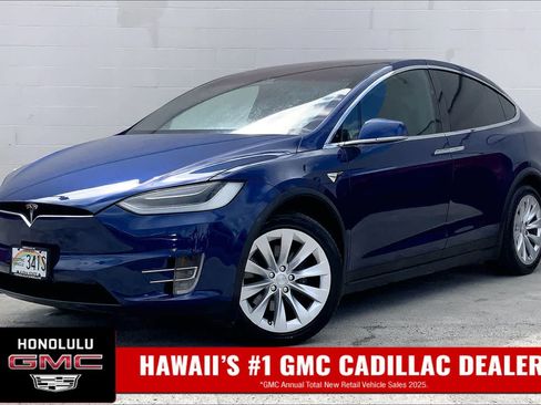 Used 2021 Tesla Model X Long Range AWD/4WD image 1