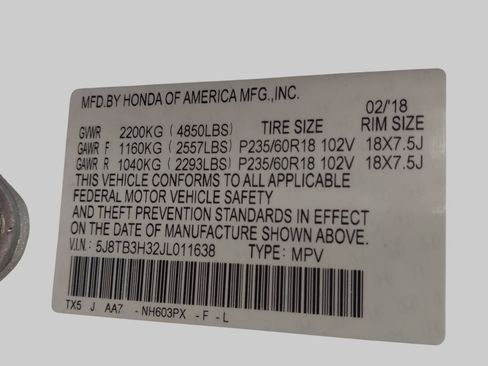 Used 2018 Acura RDX FWD image 16