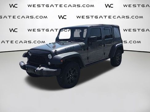 Used 2018 Jeep Wrangler Unlimited Willys Wheeler image 1