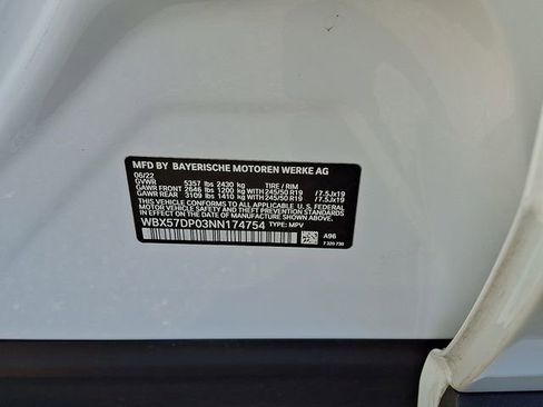 Certified 2022 BMW X3 xDrive30i w/ Convenience Package w/ZPA image 27