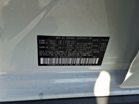 New 2026 Subaru Crosstrek 2.0i Premium image 17