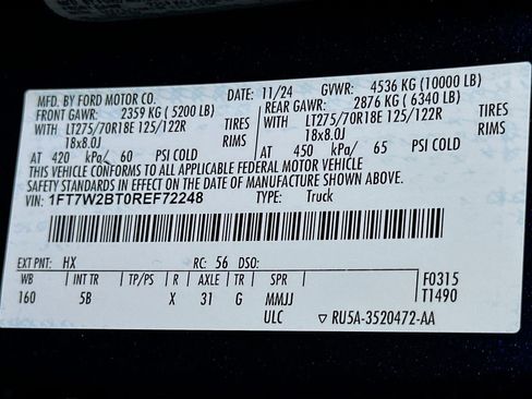 Certified 2024 Ford F250 Lariat AWD/4WD image 21