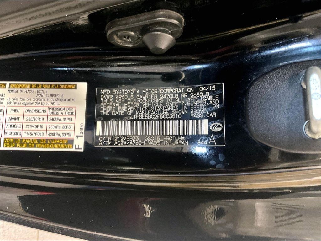 Used 2015 Lexus RC 350 AWD w/ Navigation System Package image 34