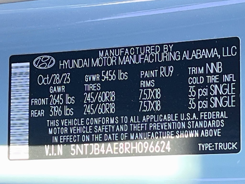Used 2024 Hyundai Santa Cruz SEL FWD image 29