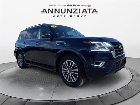 Certified 2023 Nissan Armada SL w/ Captain's Chairs Package image 7