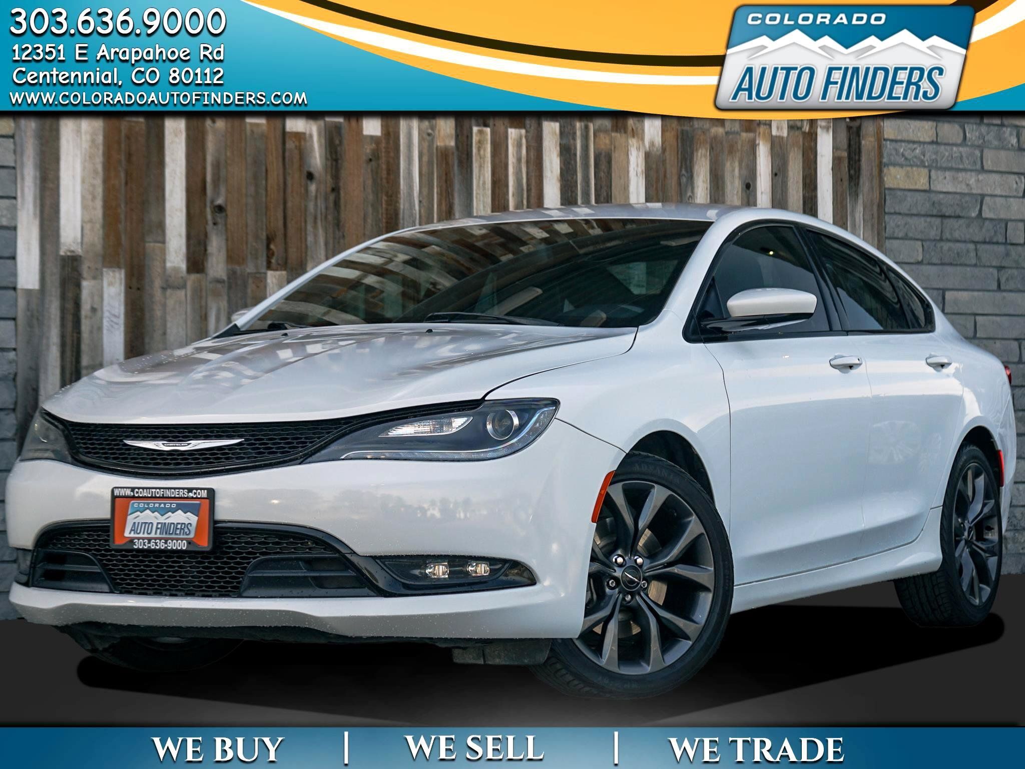 Used 2015 Chrysler 200 S w/ Navigation & Sound Group I AWD/4WD image 1