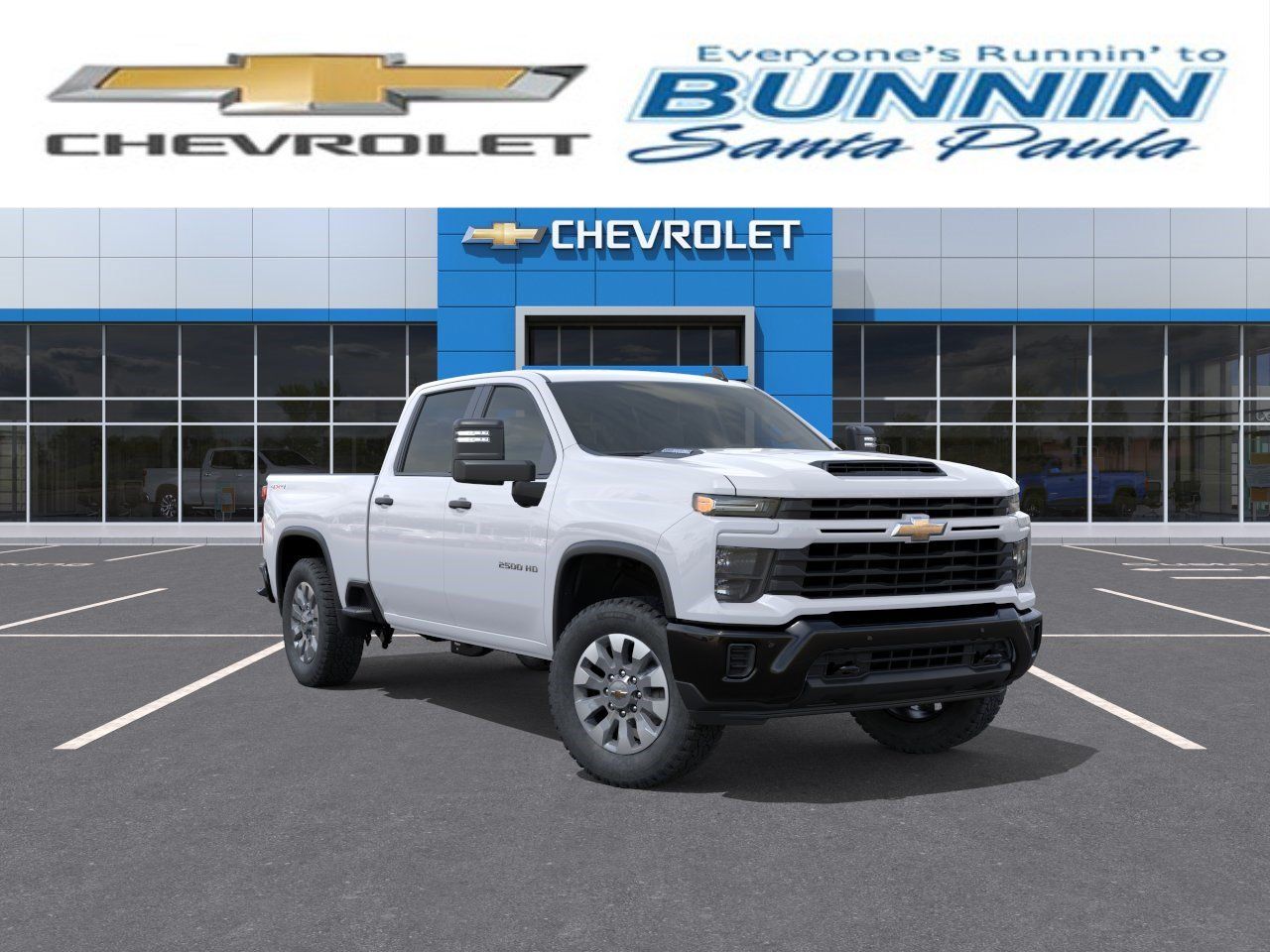 New 2026 Chevrolet Silverado 2500 Custom w/ Custom Value Package AWD/4WD image 1