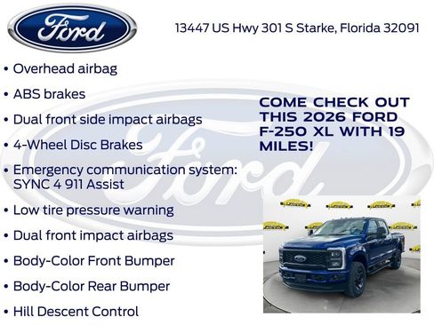 New 2026 Ford F250 XL w/ STX Appearance Package image 30