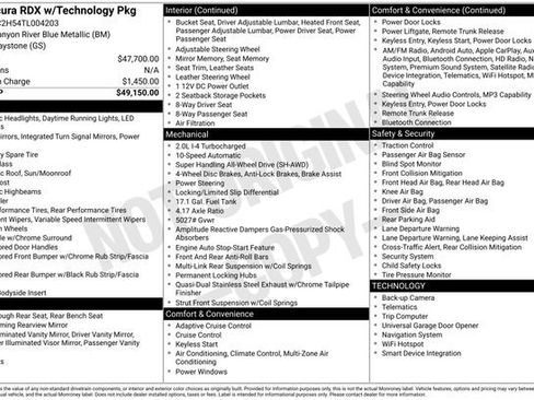 Certified 2026 Acura RDX SH-AWD w/ Technology Package image 23