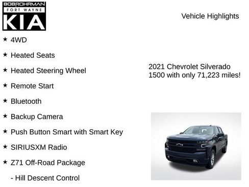 Used 2021 Chevrolet Silverado 1500 RST AWD/4WD image 8