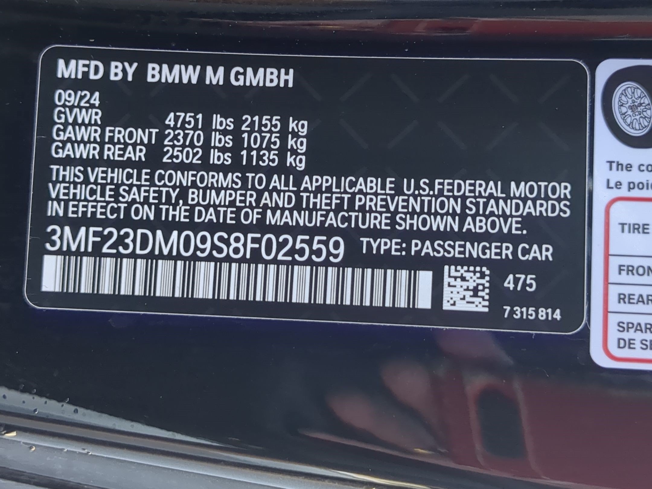Used 2025 BMW M2 w/ Lighting Package RWD image 36